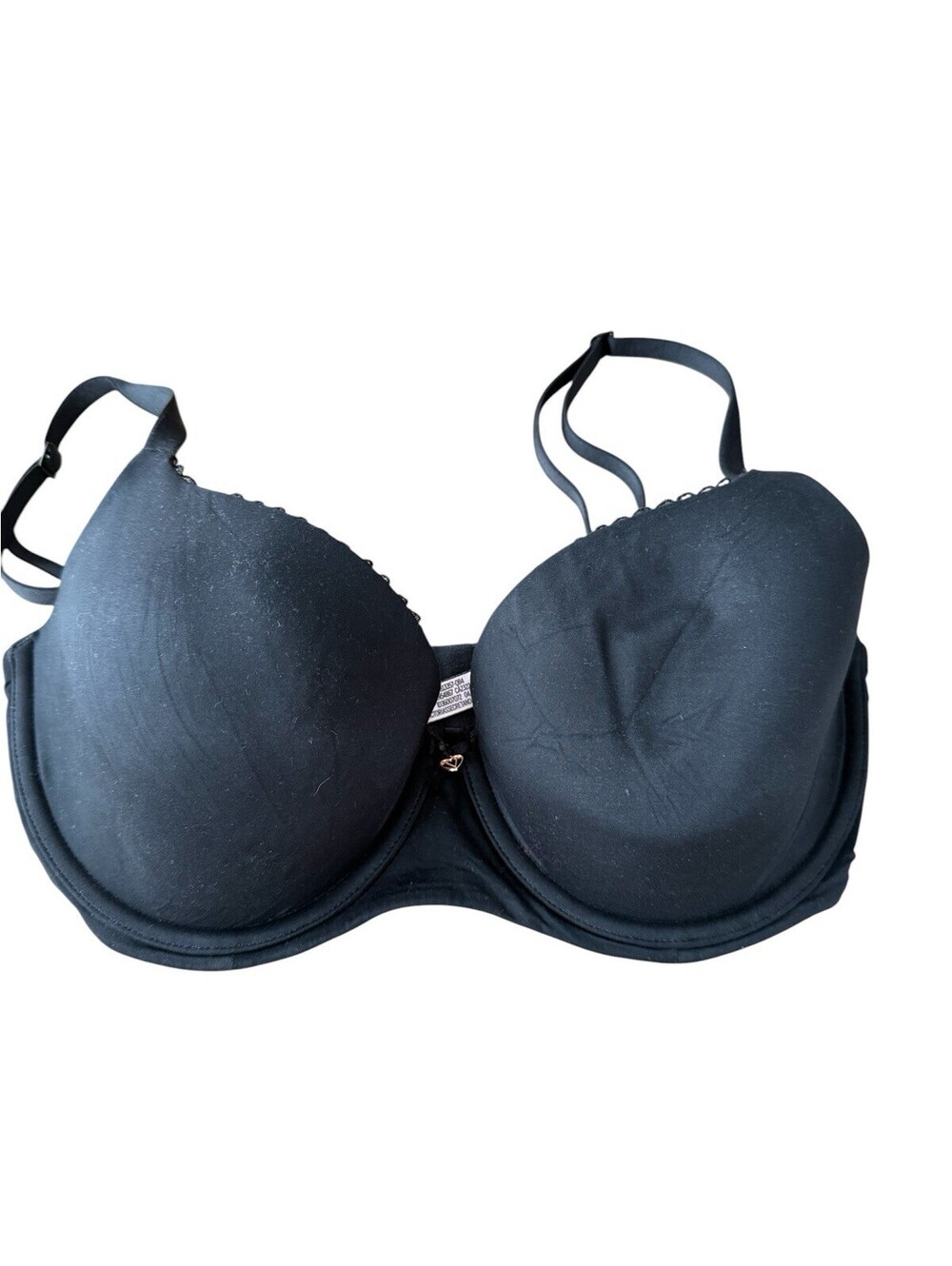 Victoria Secret Black Padded Bra Size 32DDD